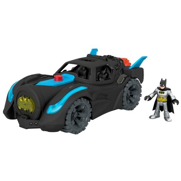 Imaginext DC Super Friends Batman Toys, Lights, Sounds Batmobile & Batman Figure - Picture 2 of 2